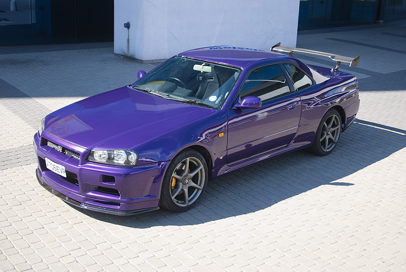 Nissan skyline gtr r34 time attack #4